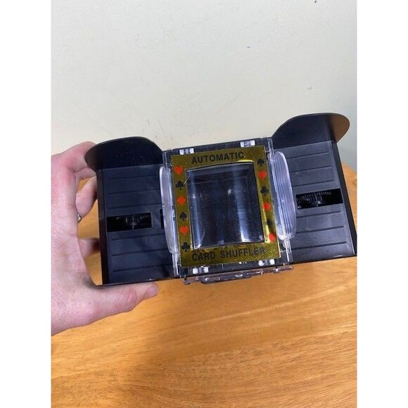 Casino Style 6-Decks Automatic Card Shuffler & 2 New Sealed Deck of Cards Tested - Picture 12 of 16